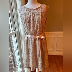 Candalite Petite Lace Dress